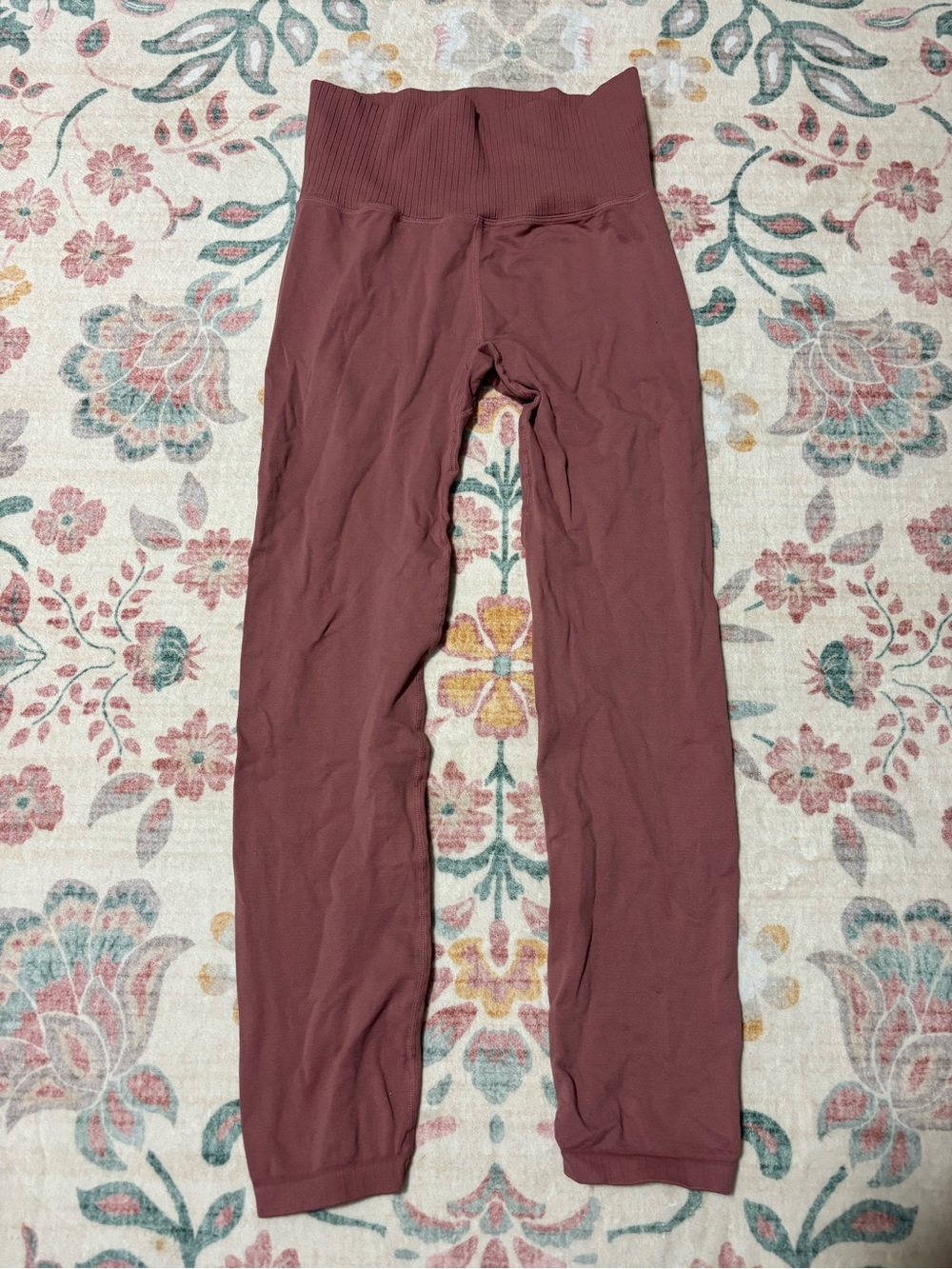 Free People High-Rise Leggings in Mauve